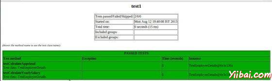 Writing Tests