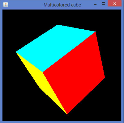 Multicolored Cube